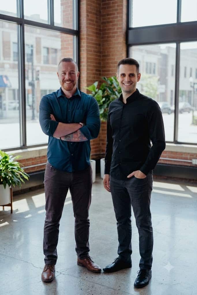 Bill Hauser and Andrew Stickel, founders of SMB Team