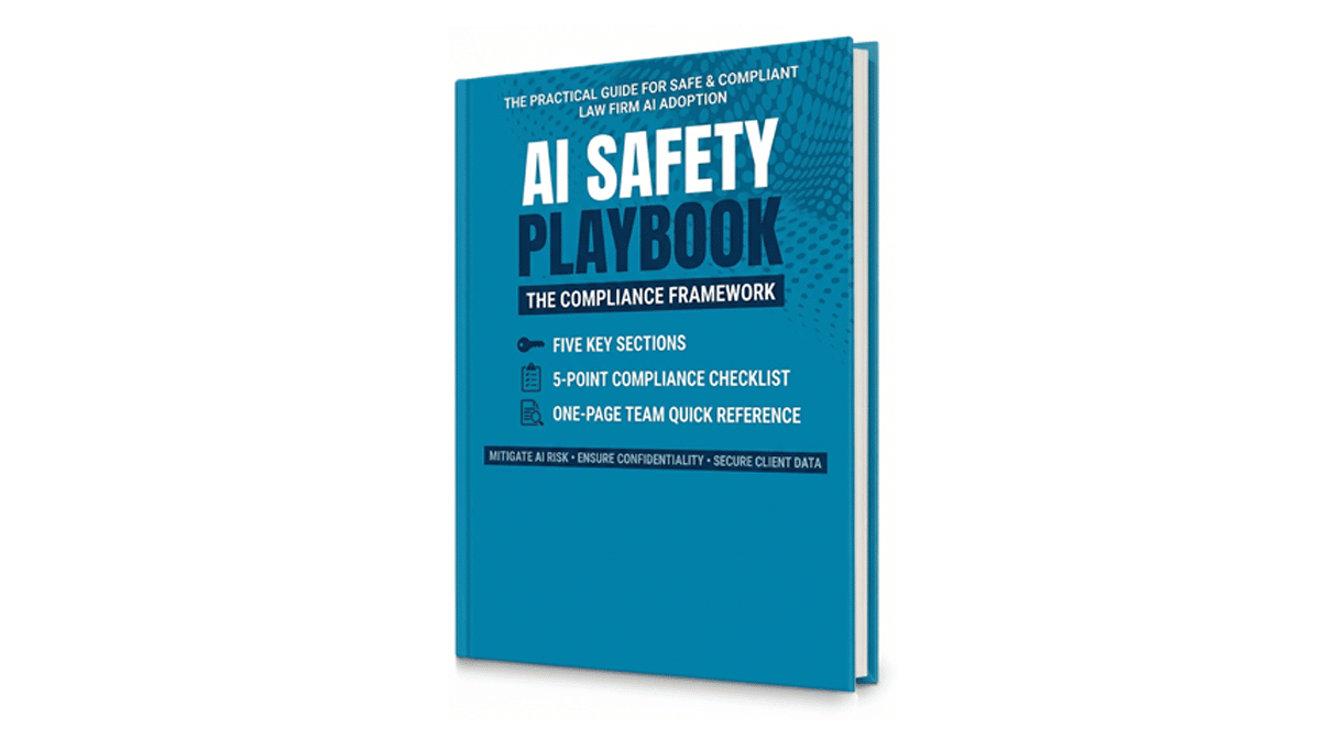 The Law Firm AI Safety Playbook cover
